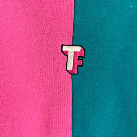 Teddy Fresh Love Colorblock Limited Edition Hoodie Size Small - Picture 11 of 11